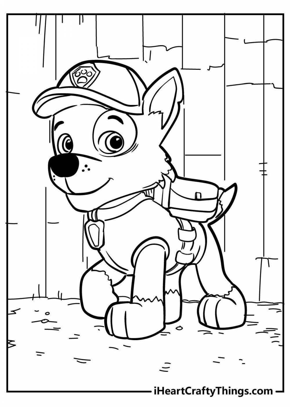 By numbers for children 5 6 years old paw patrol #10