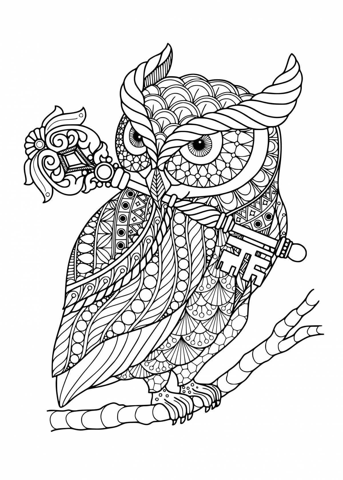 Amazing anti-stress coloring book for adults
