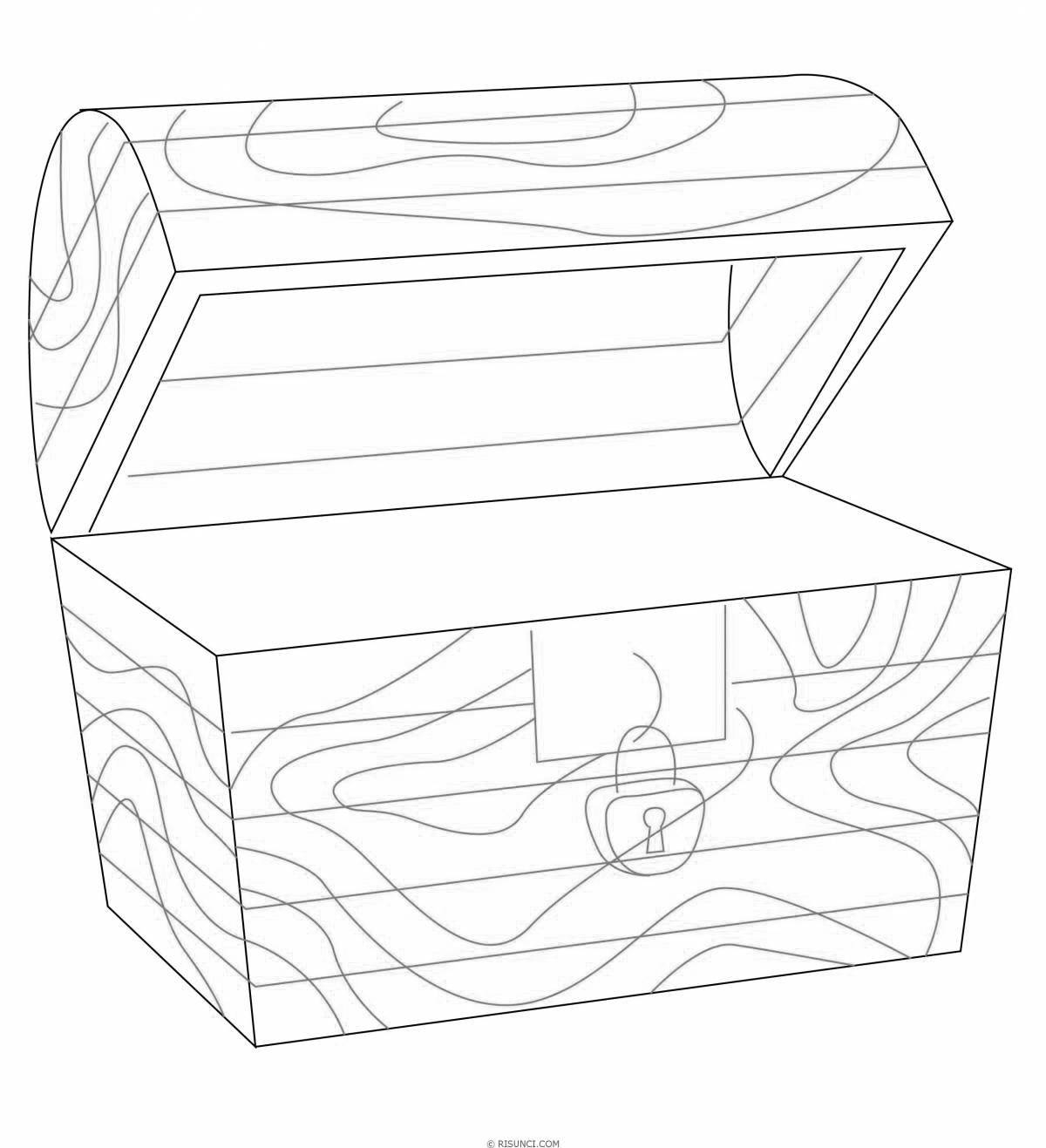 Gorgeous Coloring Jewelry Box for Babies