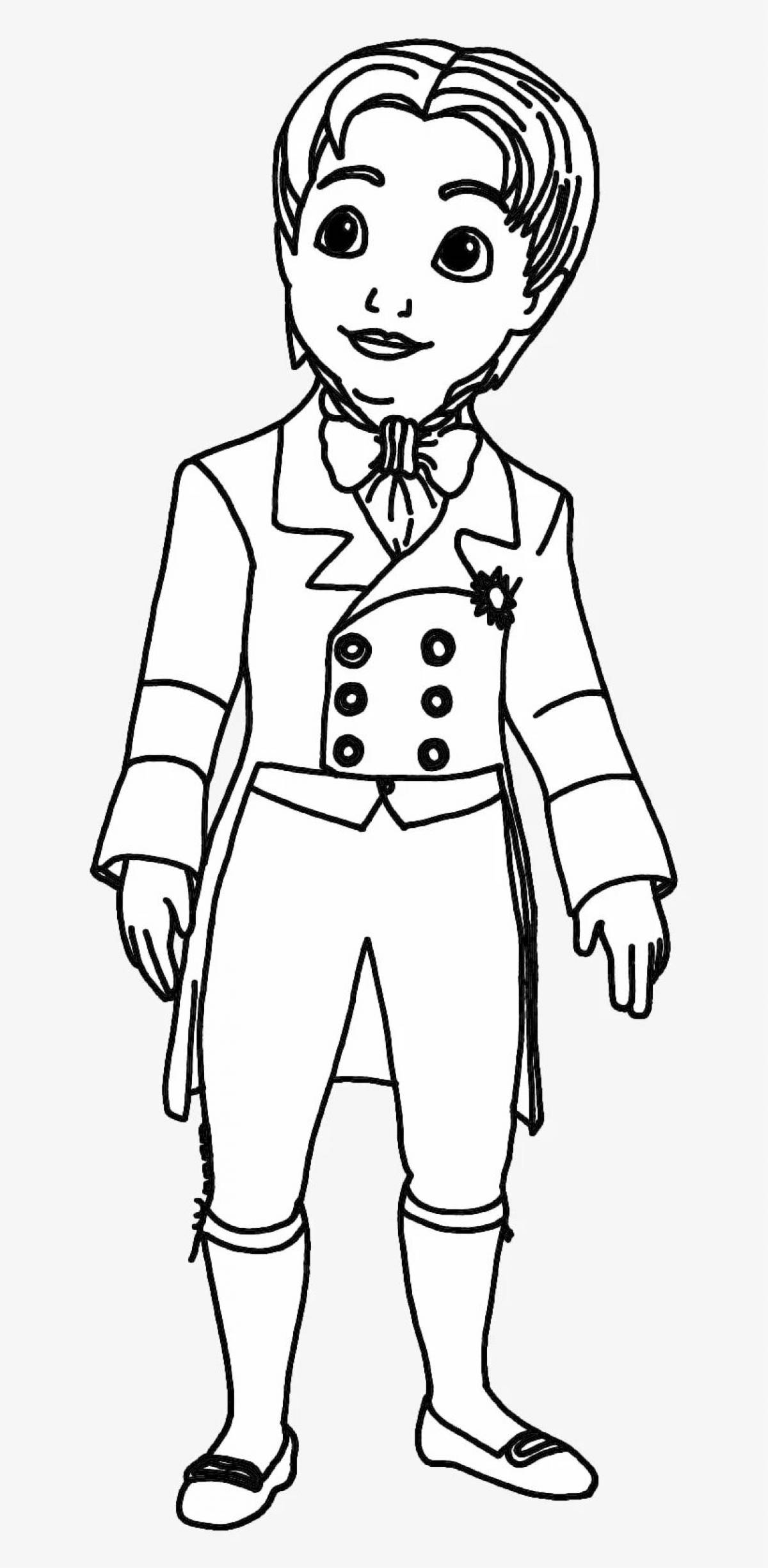 Great prince coloring pages for kids