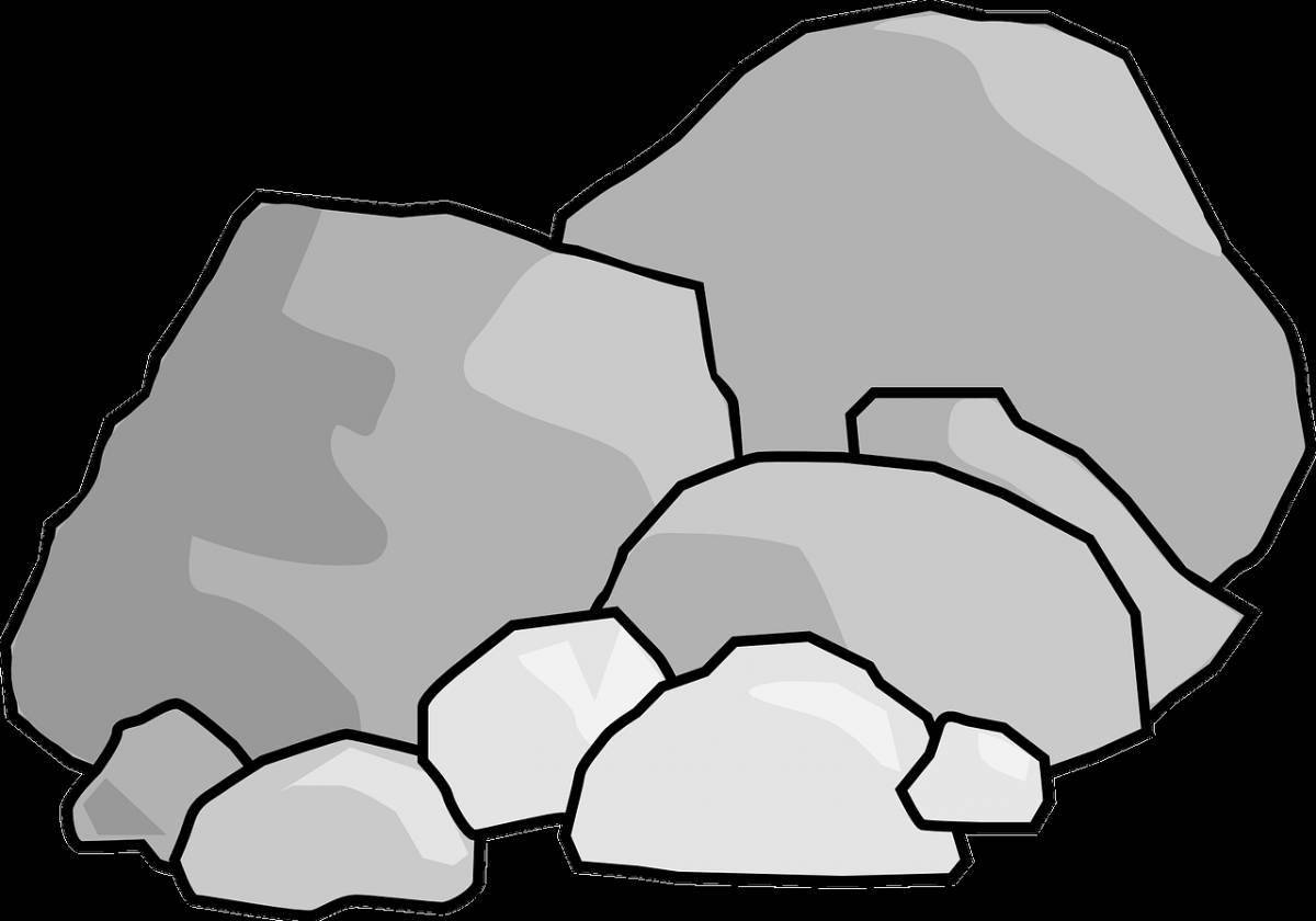 Coloring-journey stone coloring page for kids
