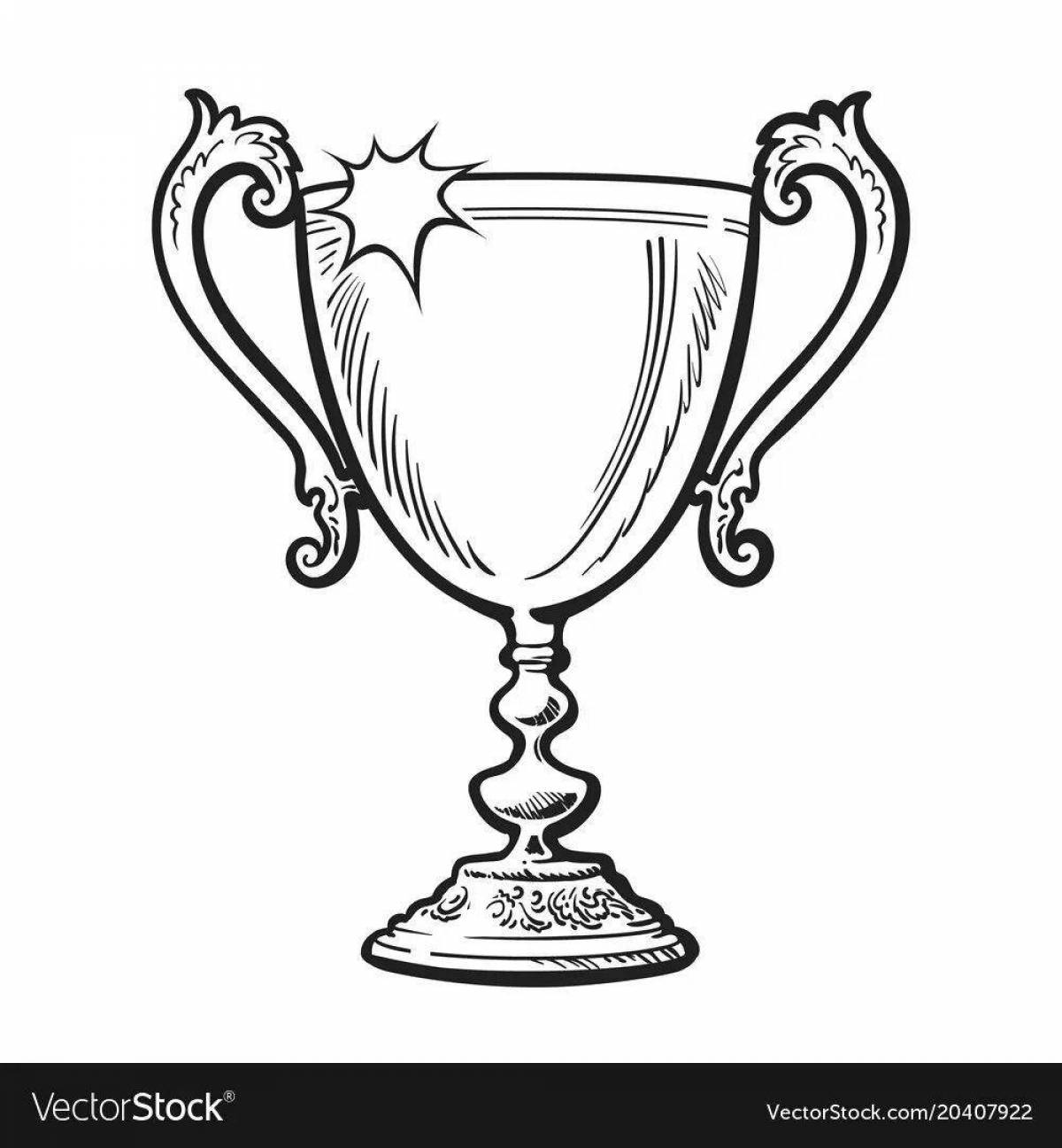 Fun cup coloring for kids