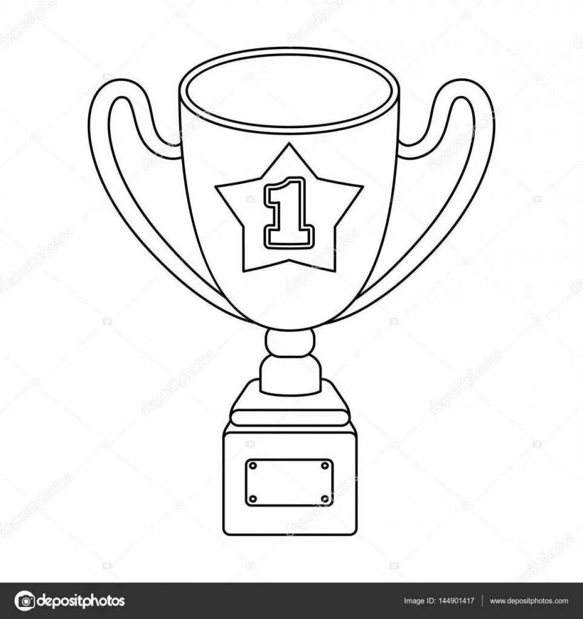 Coloring cup for children