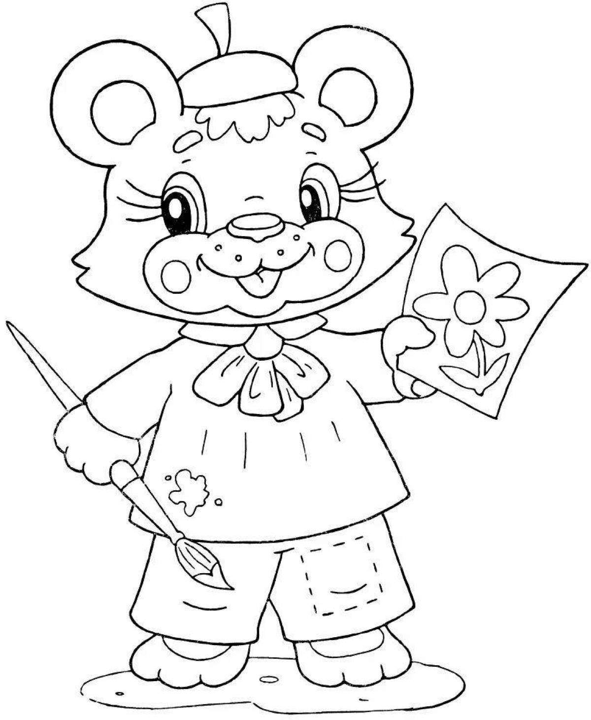 Coloring pages animals for kids