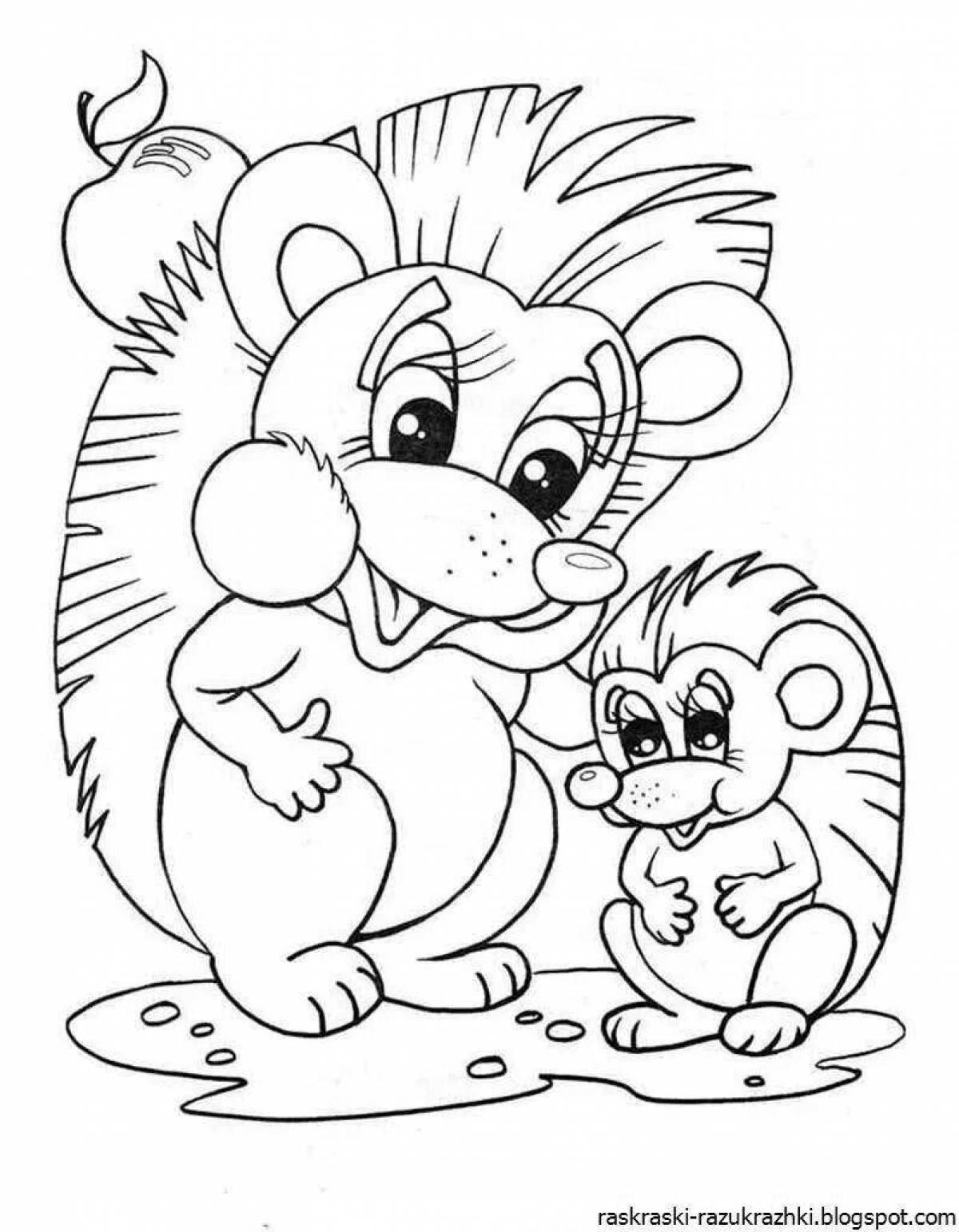 Amazing animal coloring pages for kids