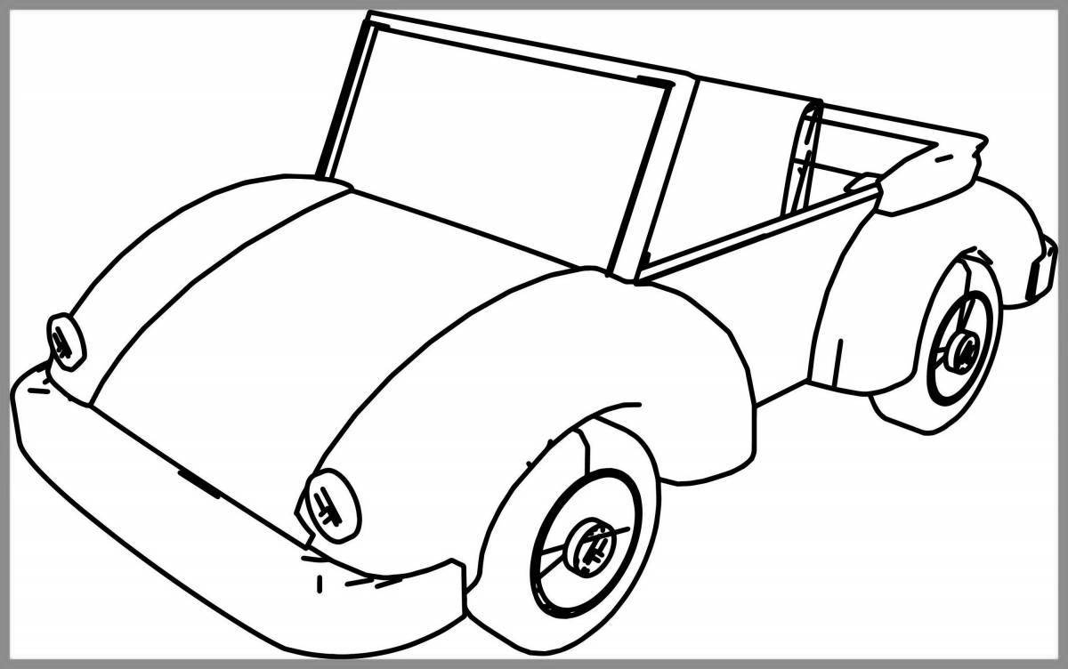 Gorgeous Cars coloring pages for boys