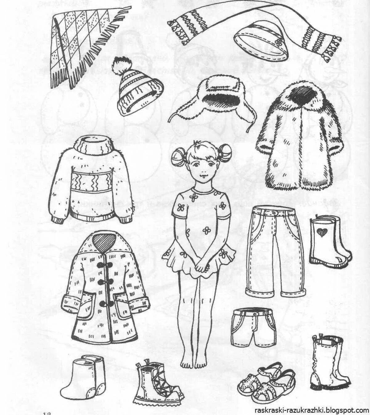 Одежда зимой для детей #6