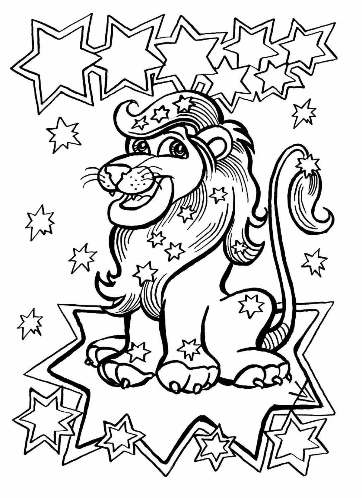 Colorful zodiac signs coloring pages for kids to explore