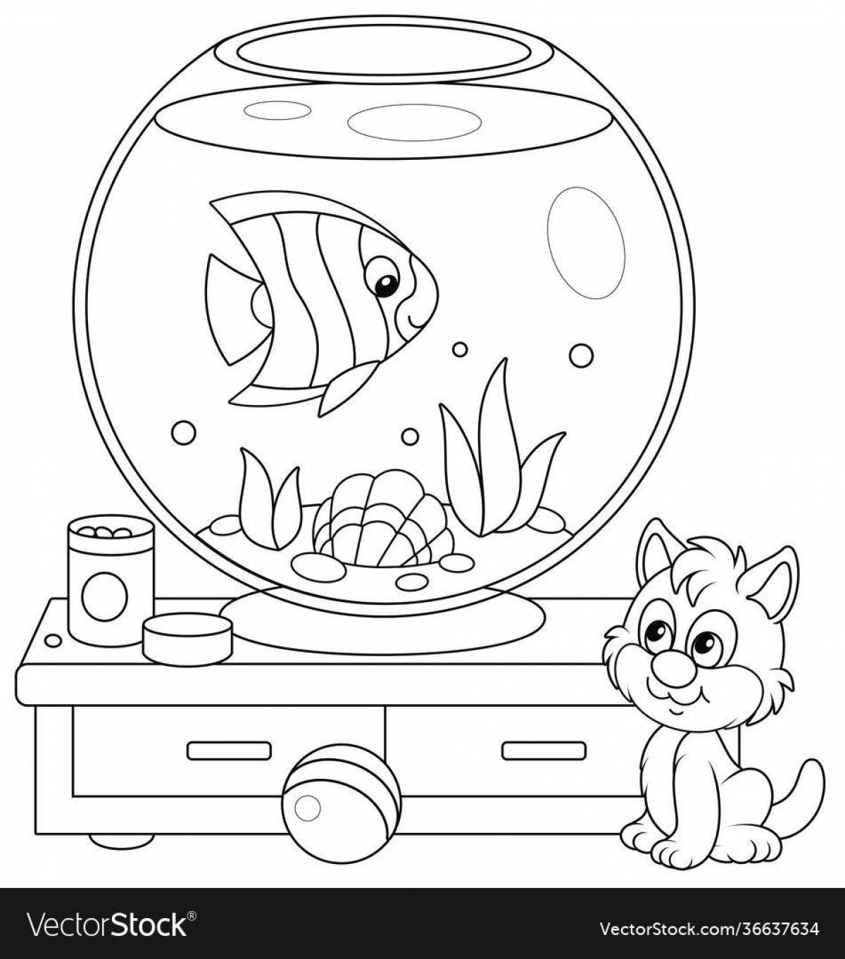 Empty aquarium for kids #2