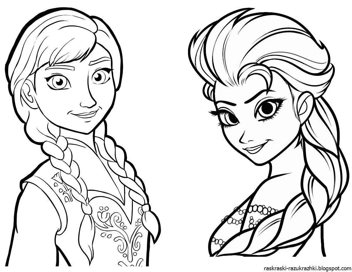 Anna's fun coloring book for kids