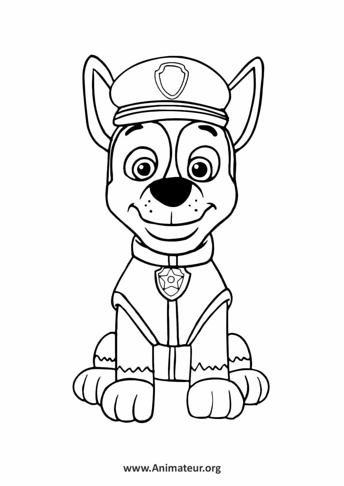 Adorable racer coloring book for kids