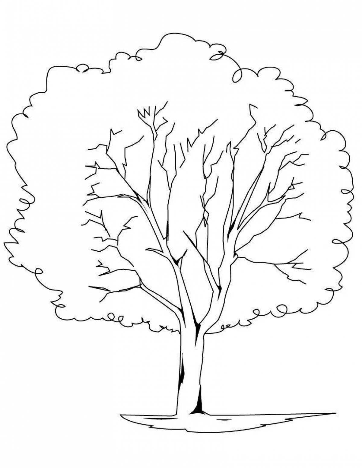 Рисунок дерево для детей #1