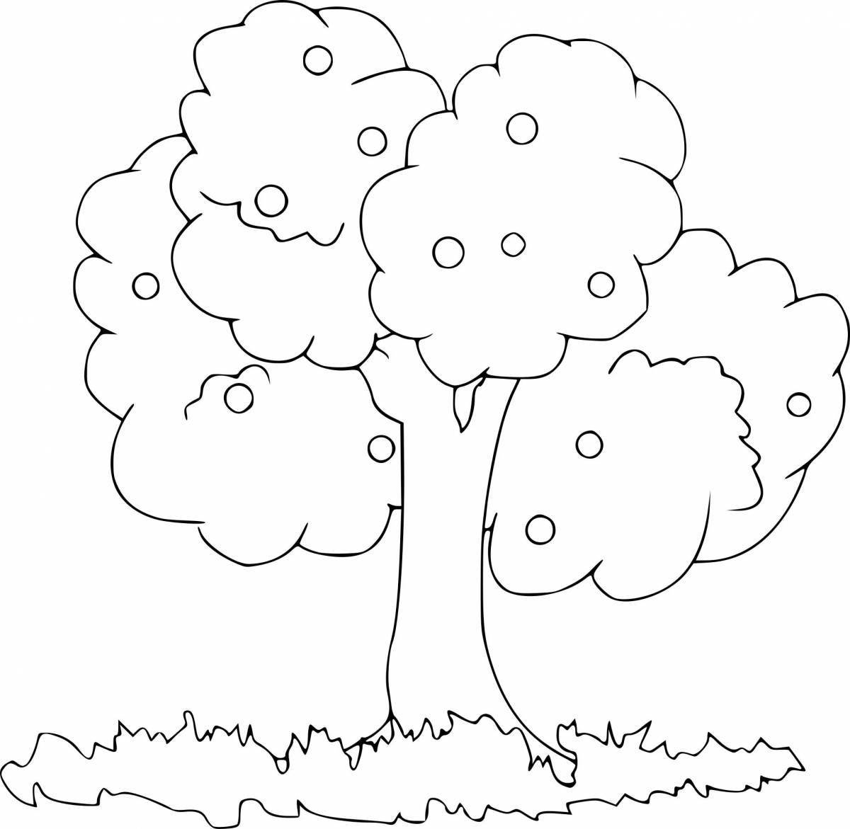 Рисунок дерево для детей #2