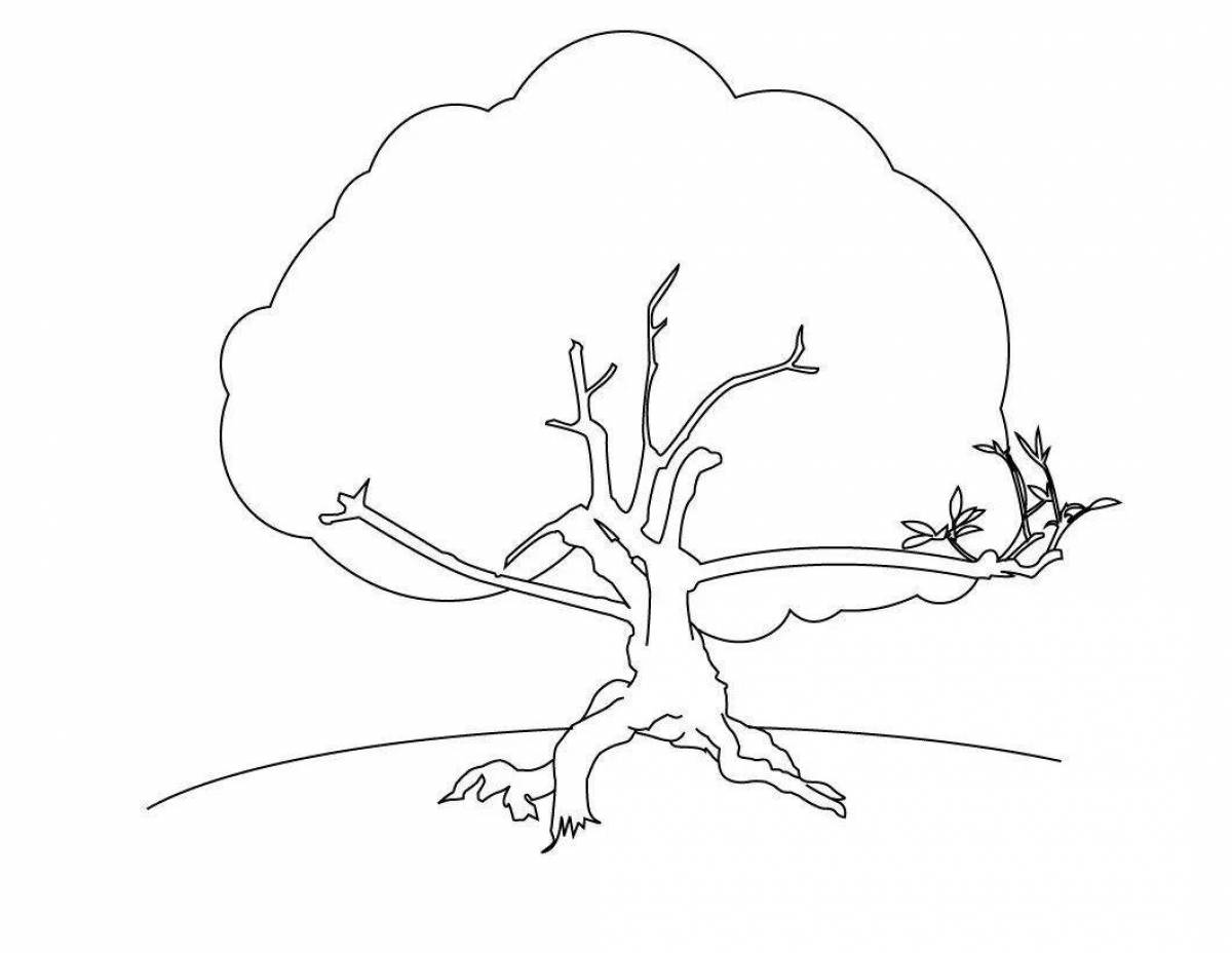 Рисунок дерево для детей #3