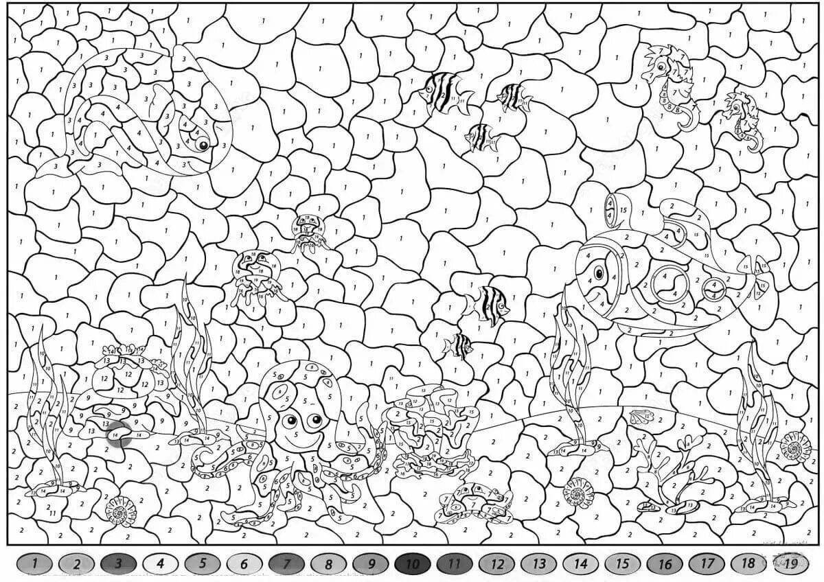 Раскраска Увлекательные раскраски для девочек
