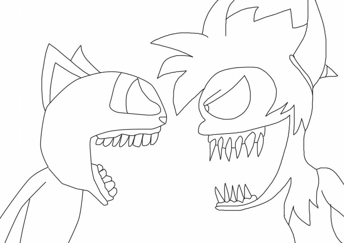 Photo Bright Cardboard Coloring for Toddlers