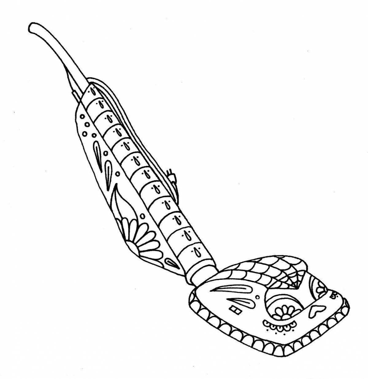 Wonderful Robot Vacuum Cleaner Coloring Pages for Boys