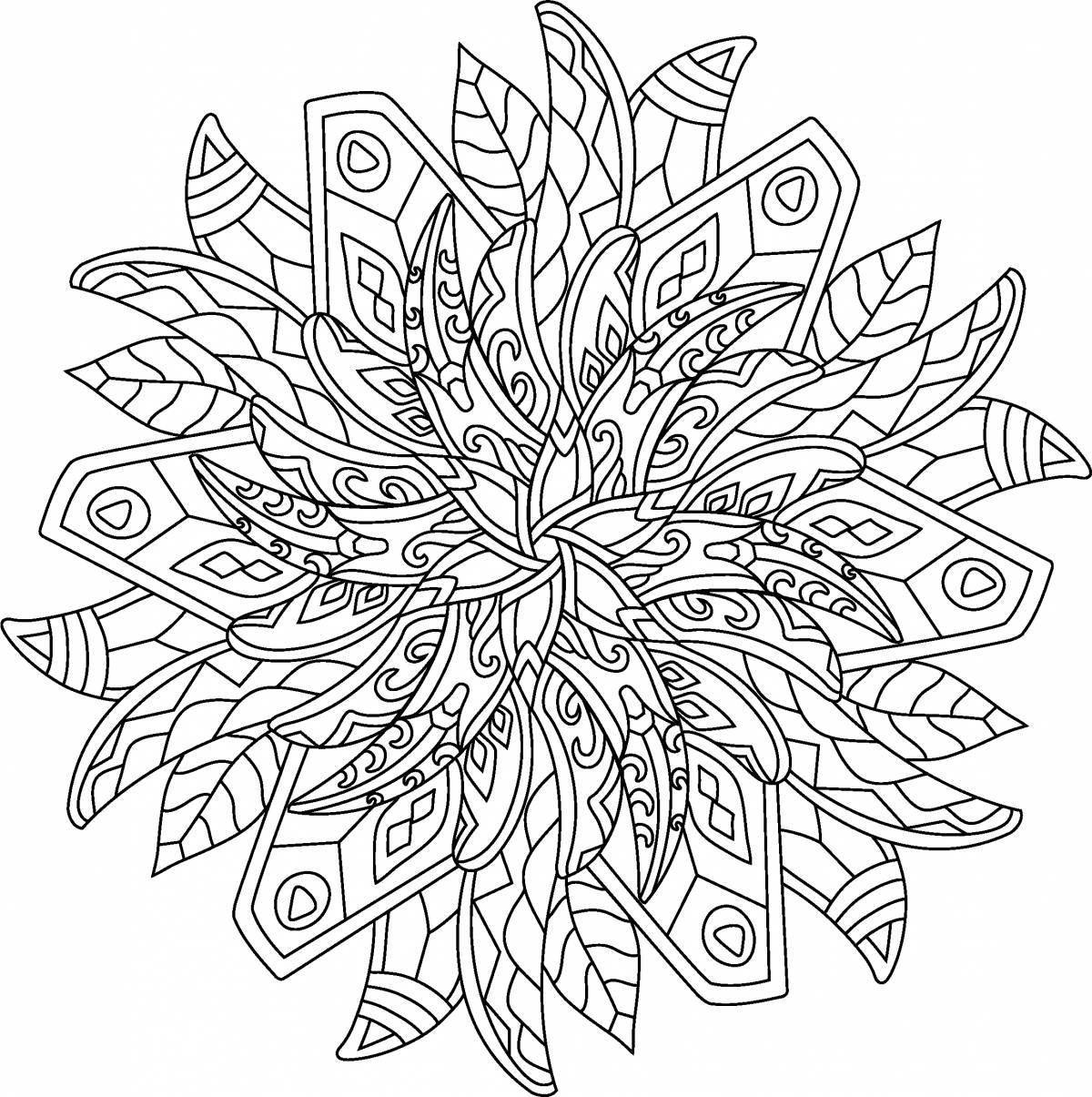 Great mandala coloring book for 10 year olds