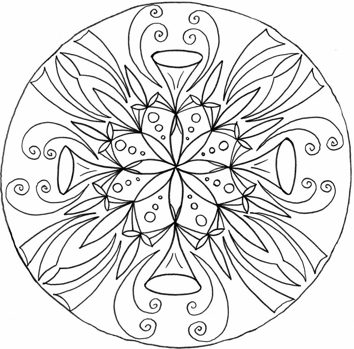 Mandala for 10 year olds #1