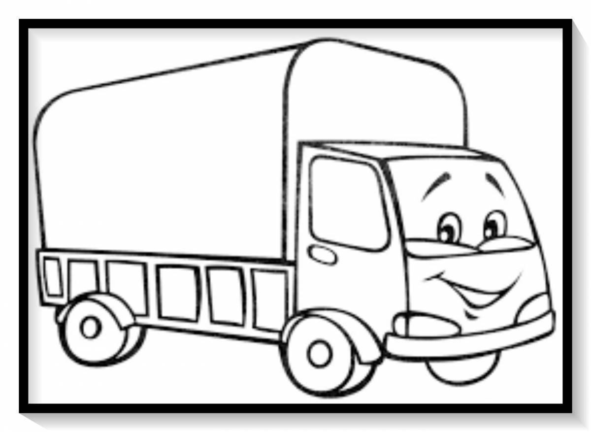 Coloring pages nice cars for boys 4 years old