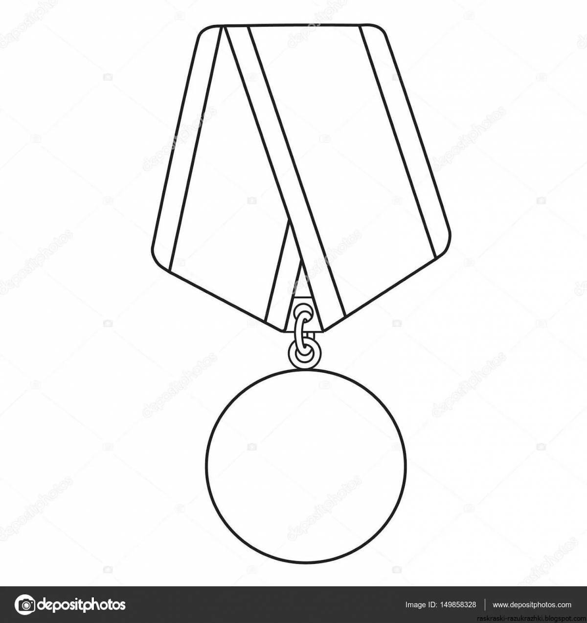 Блестящая медаль «за оборону ленинграда» для дошкольников