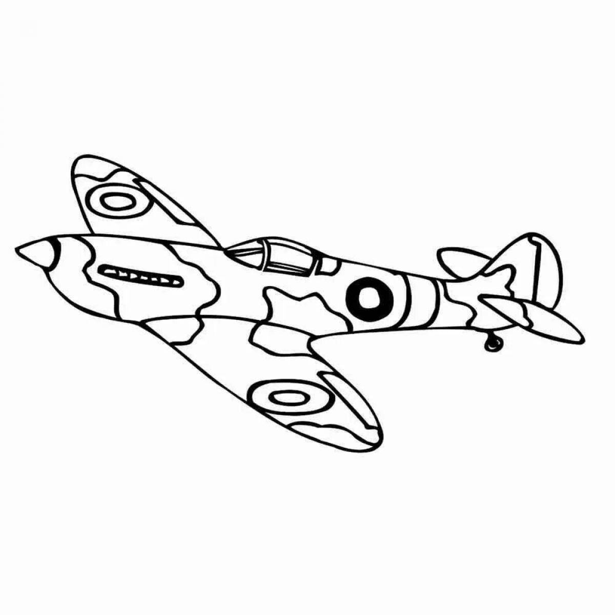 Fantastic fighter coloring book for 5-6 year olds
