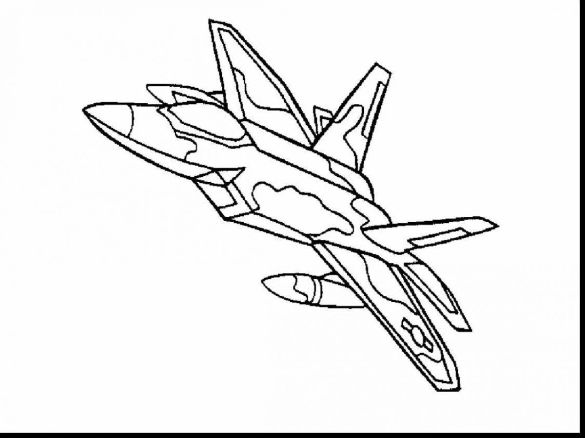 Amazing fighter coloring book for 5-6 year olds