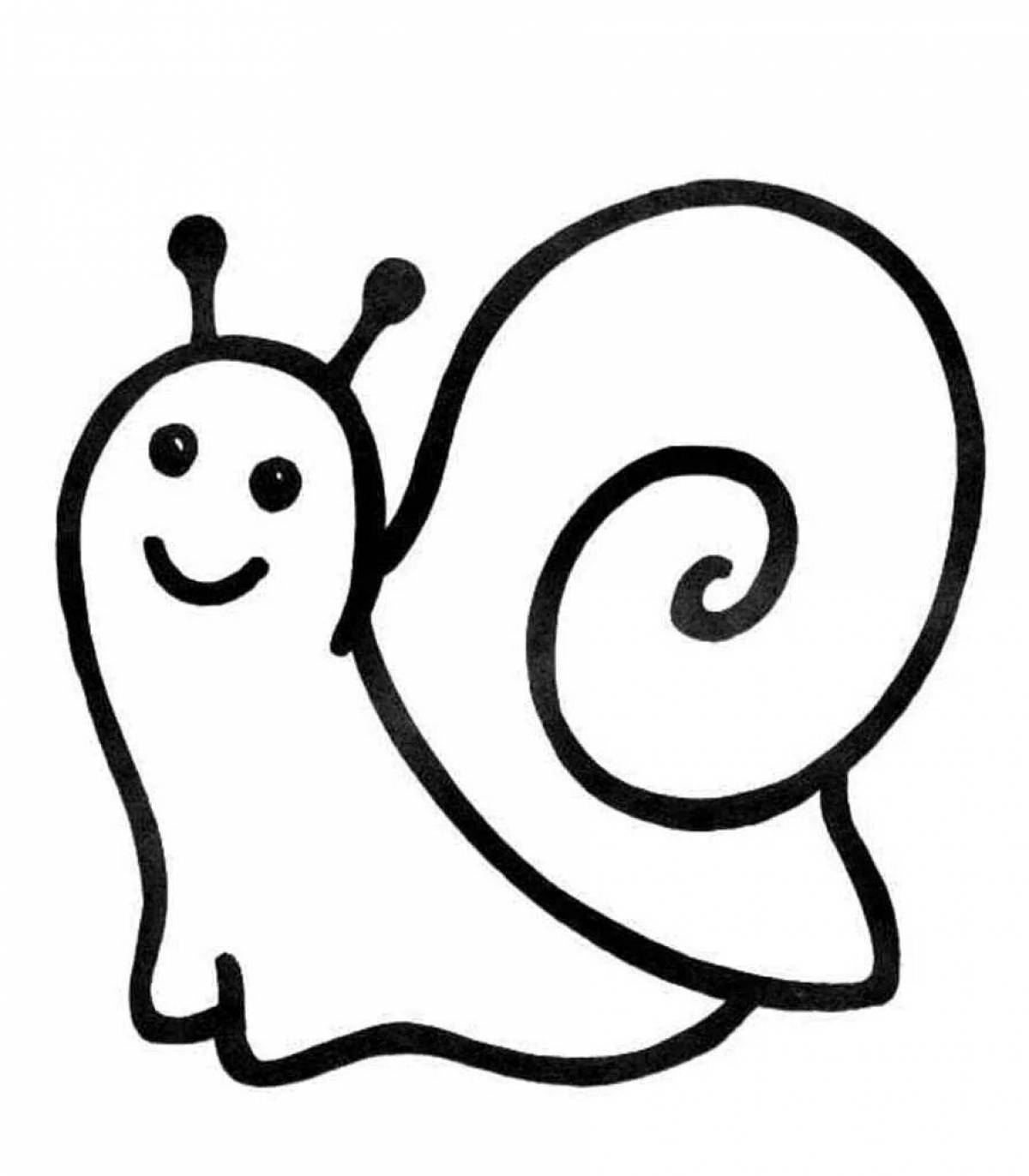 Large coloring page with thick outline