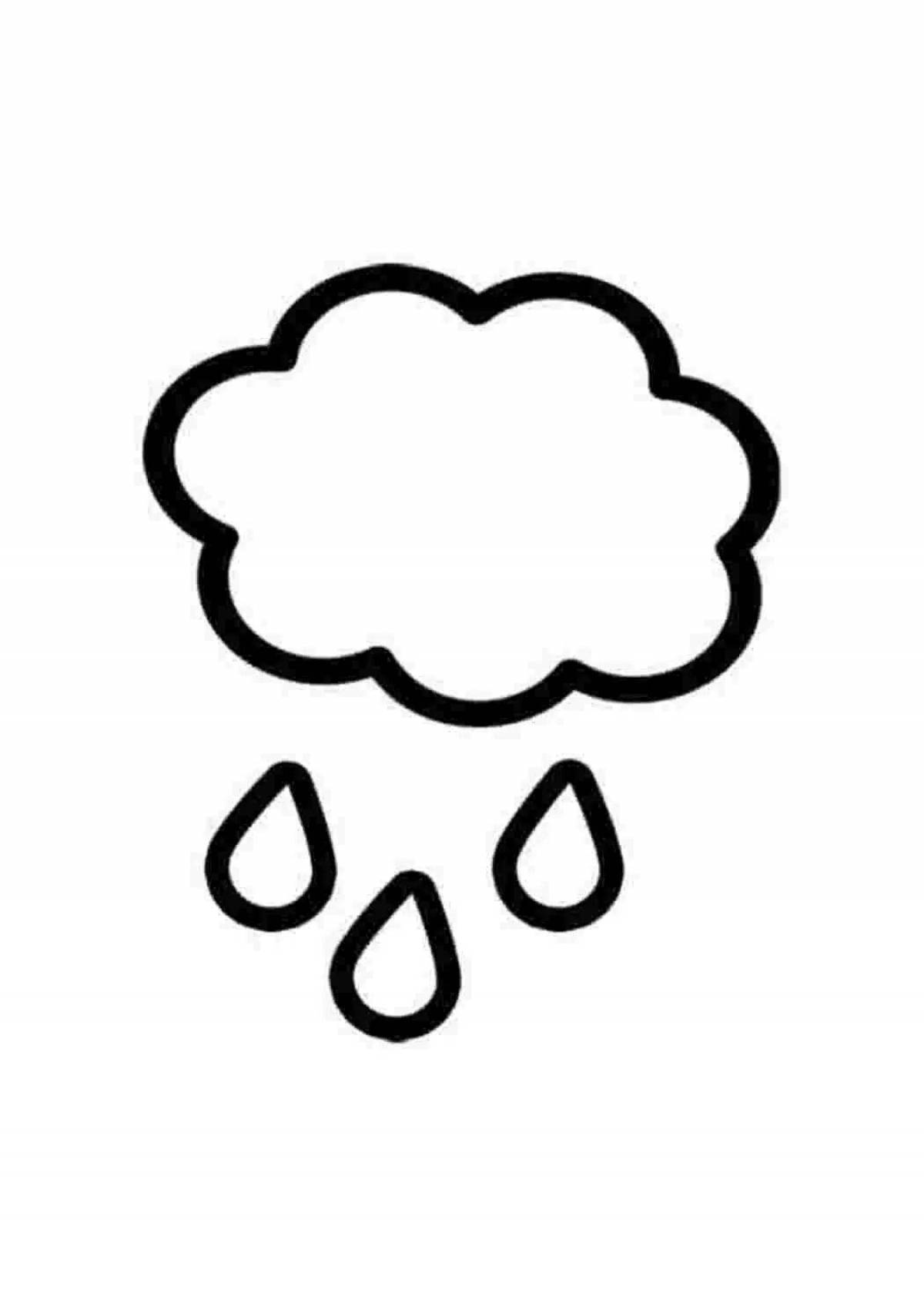 Live coloring with thick outline