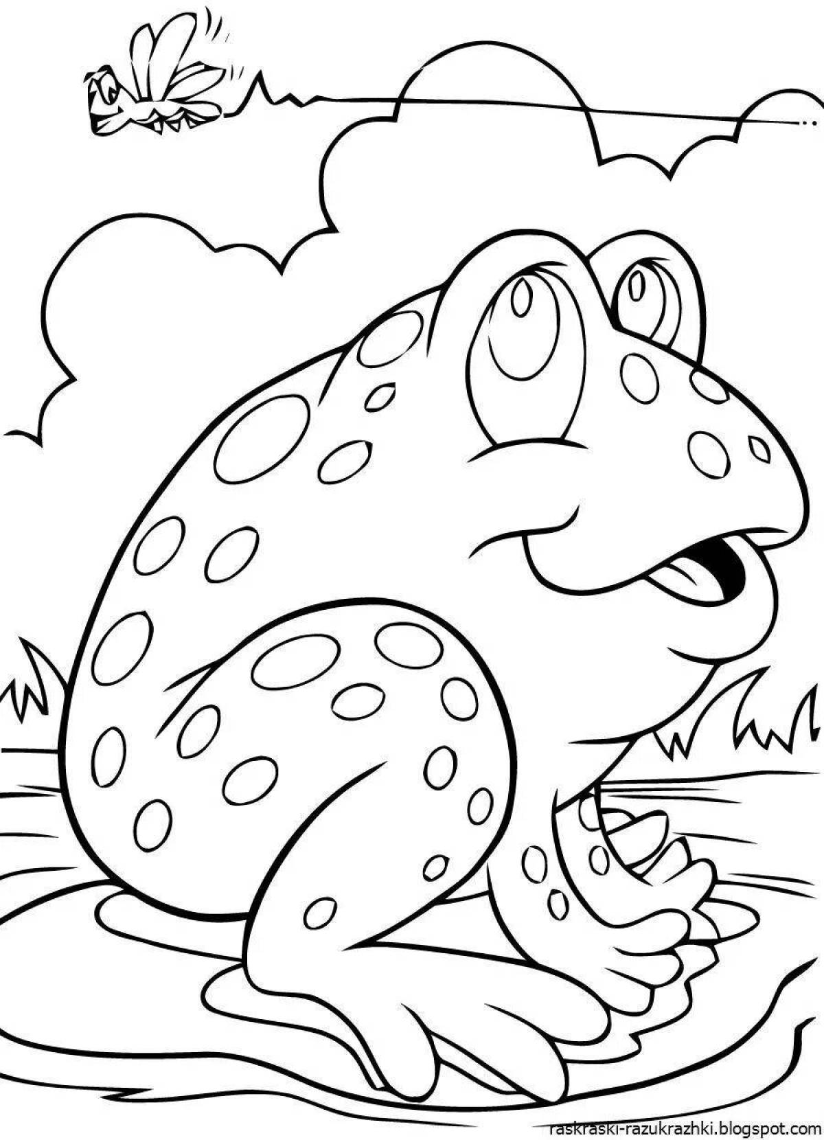 Radiant animal coloring pages for kids 5-6 years old