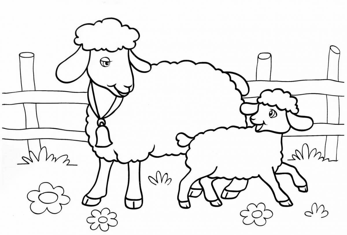 Adorable pet coloring pages for preschoolers