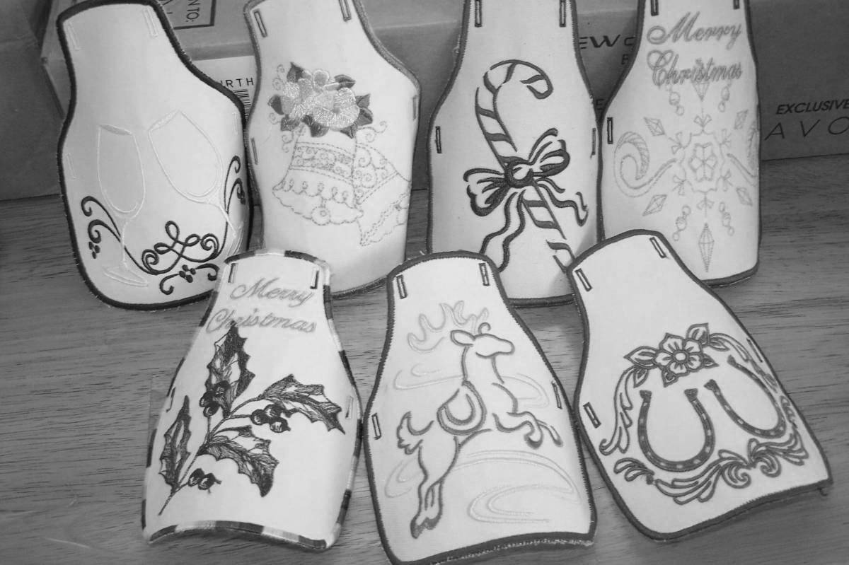 Glorious apron with Tatar ornament