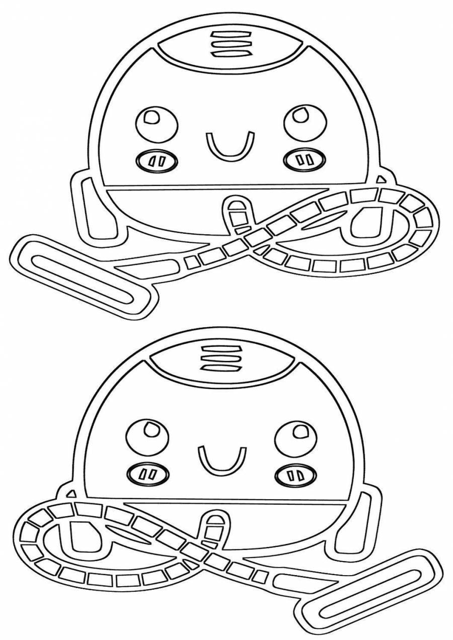 Робот пылесос рисунок для детей