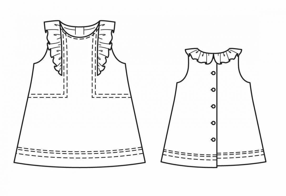 Моделирование детского платья