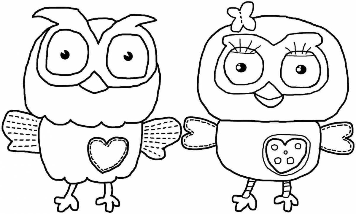 Color Explosion Coloring Page for Boys and Girls 4-5 years old