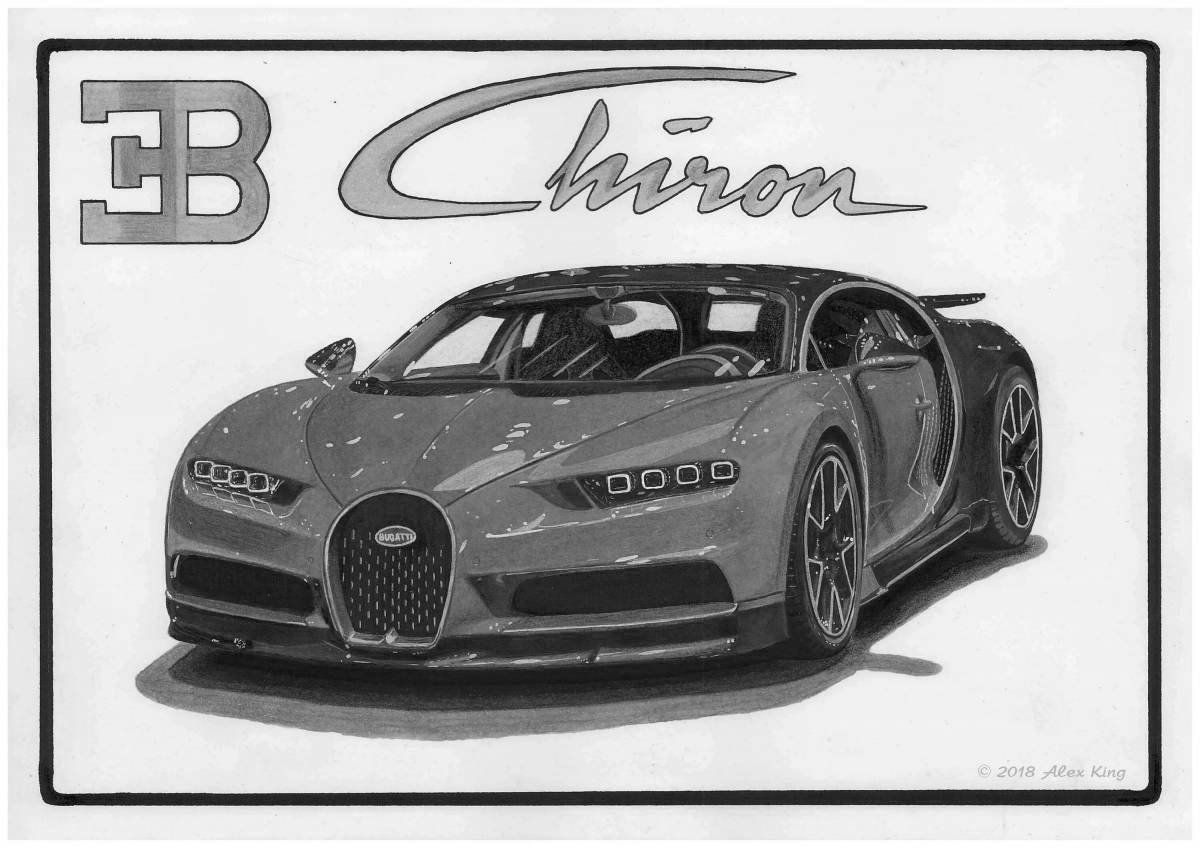 Bugatti car #6