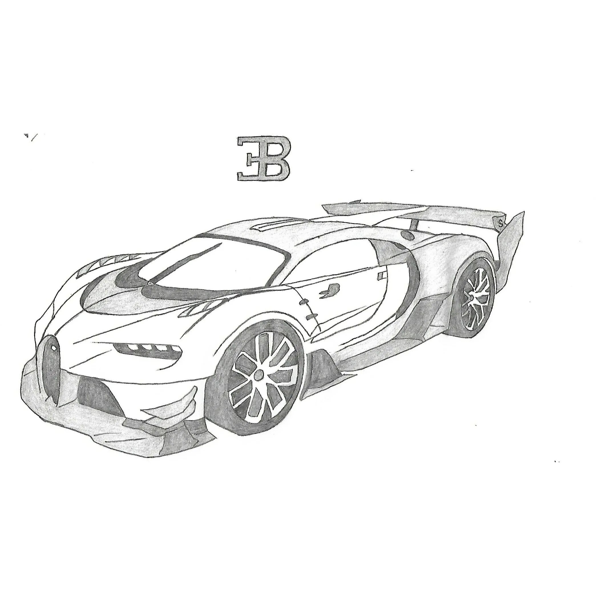 Bugatti car #13