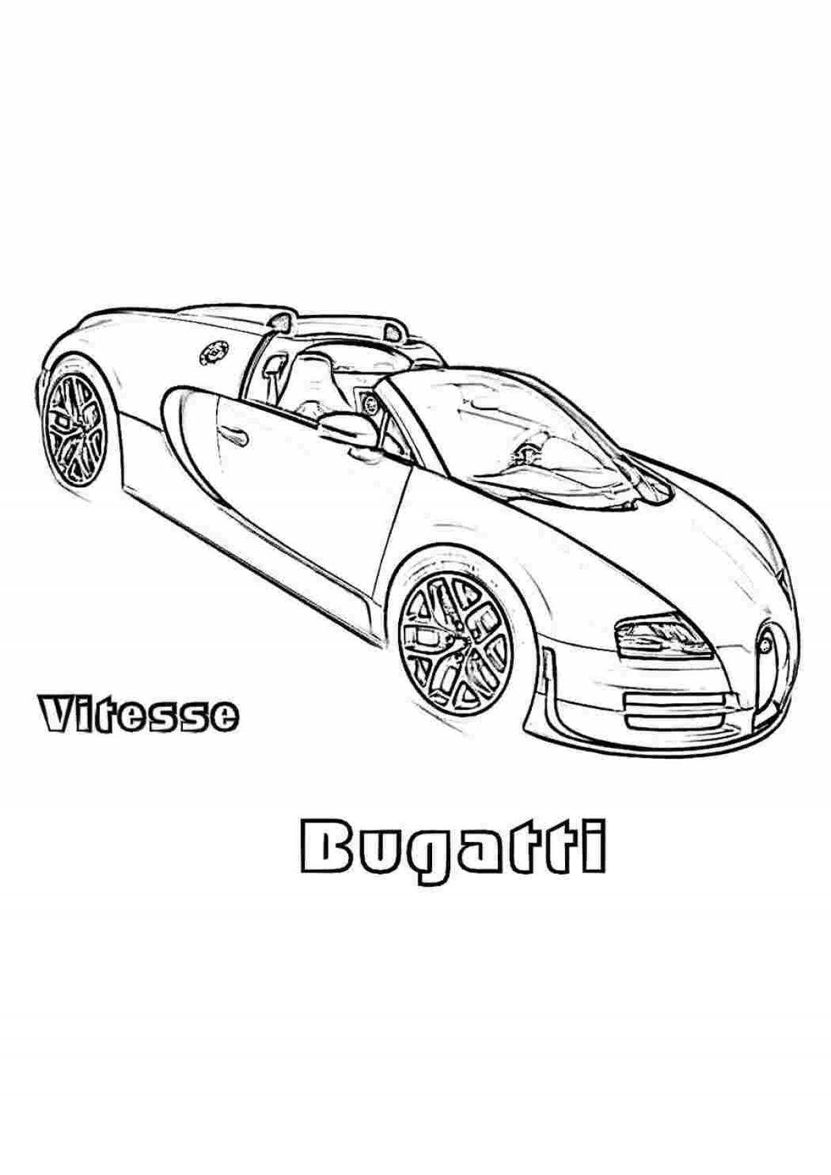 Bugatti car #14