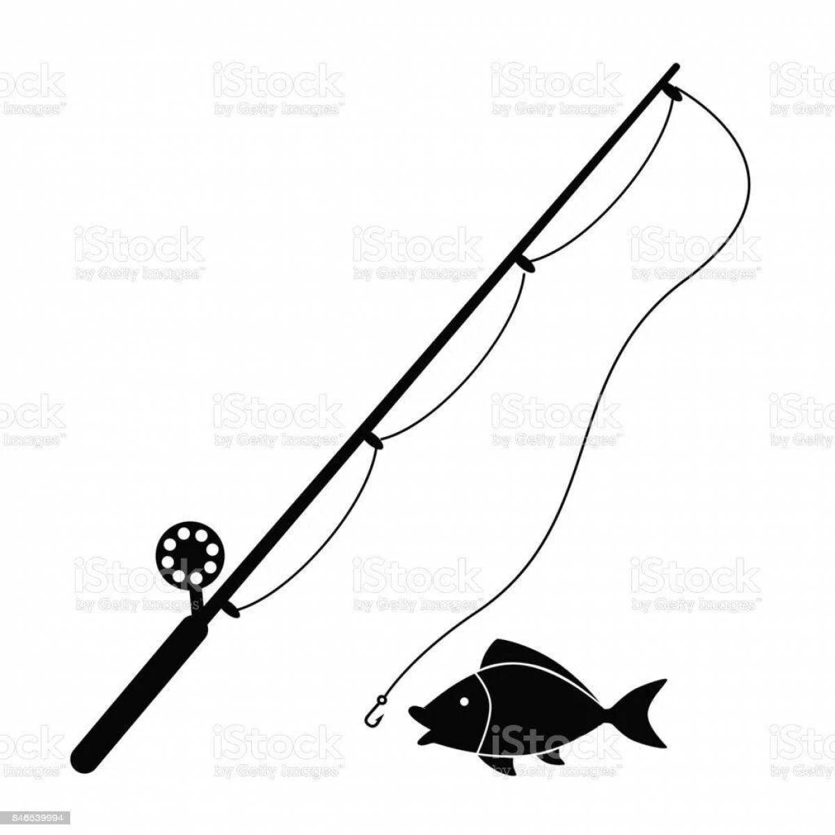Children's fishing rod #9