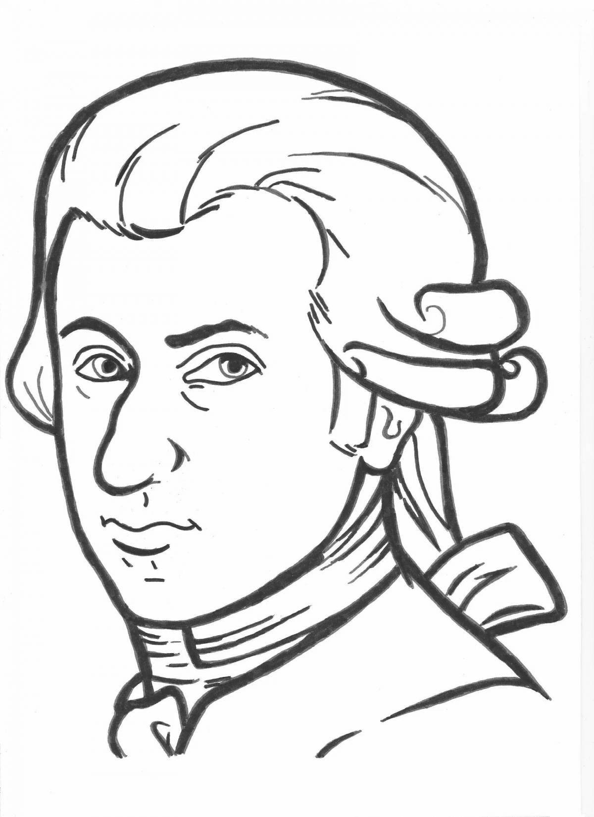 Bright Suvorov coloring book for the little ones