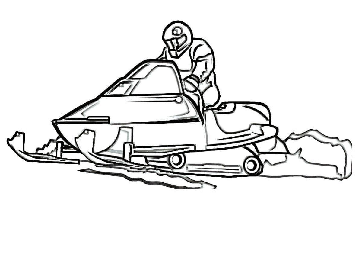 Children's snowmobile #3