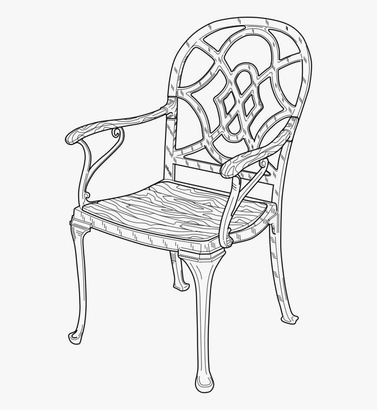 Stunning highchair coloring book