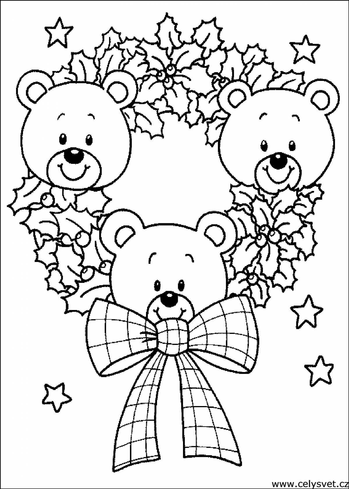 Color-explosion coloring page new for kids