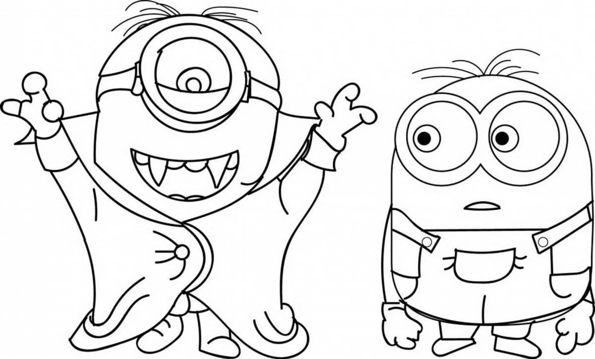 Cool coloring for boys