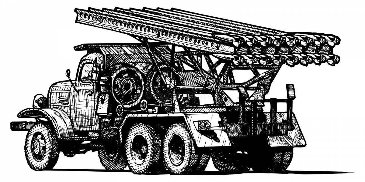 Бм 13 катюша рисунок