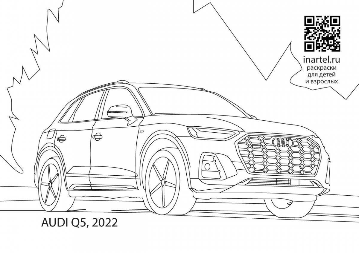 Как нарисовать audi q7