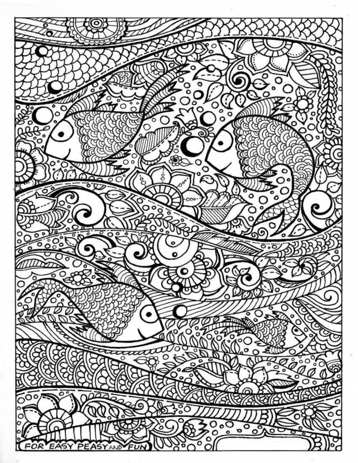 Bright drawing for children