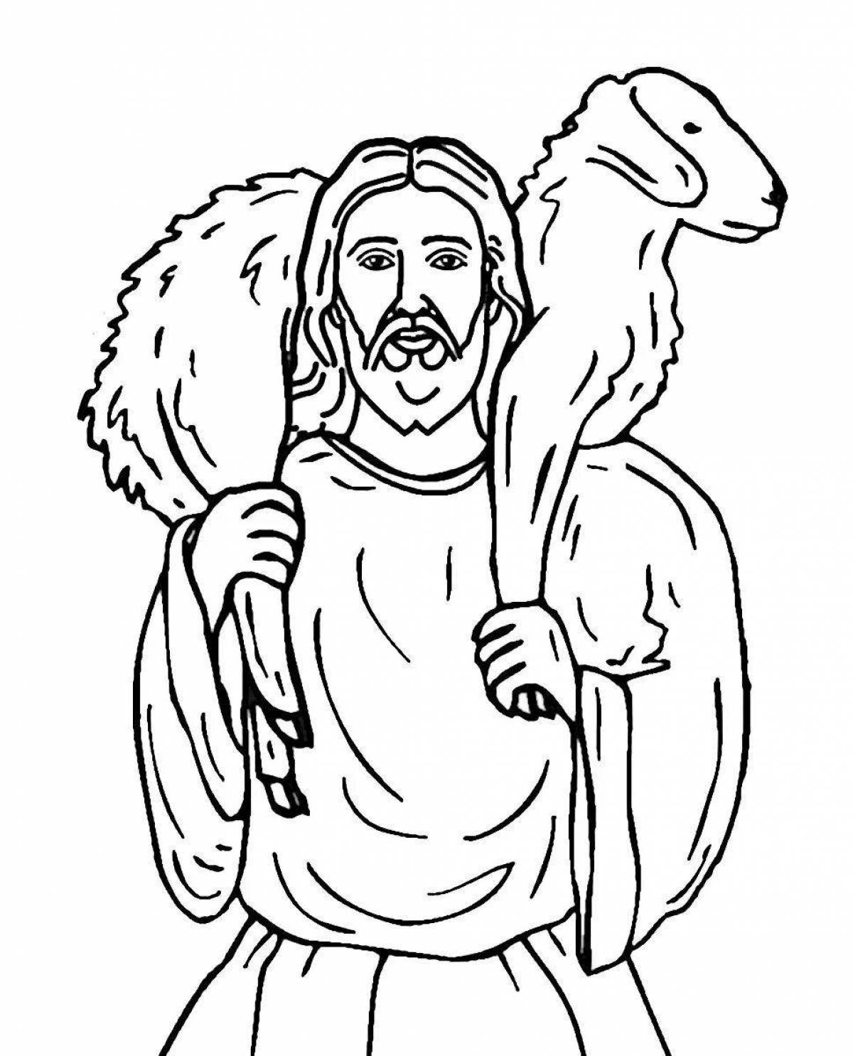 Great jesus coloring book for kids