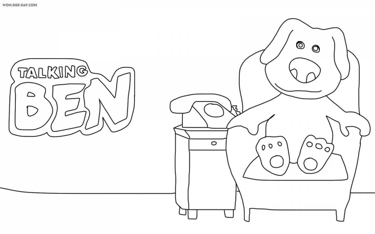 Adorable boxy boo coloring book for kids