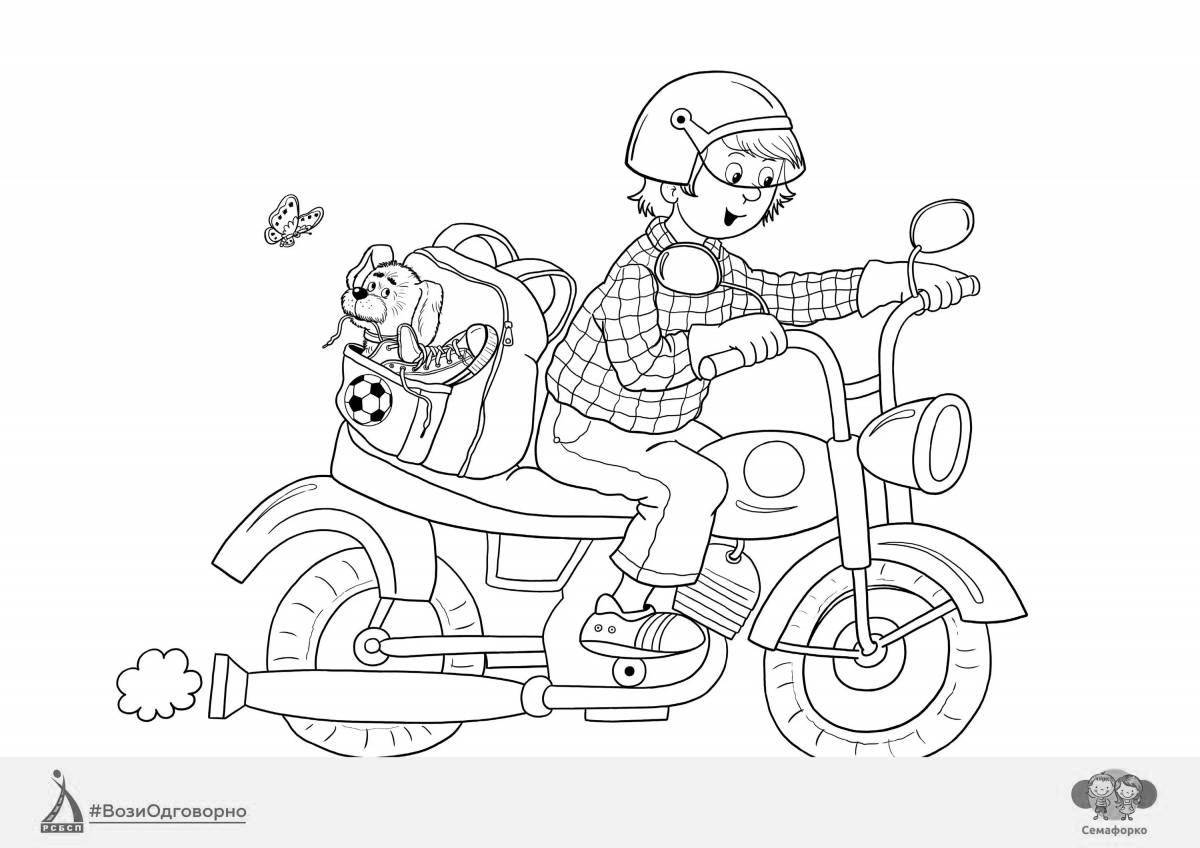 Colorful kukutiki coloring pages for kids